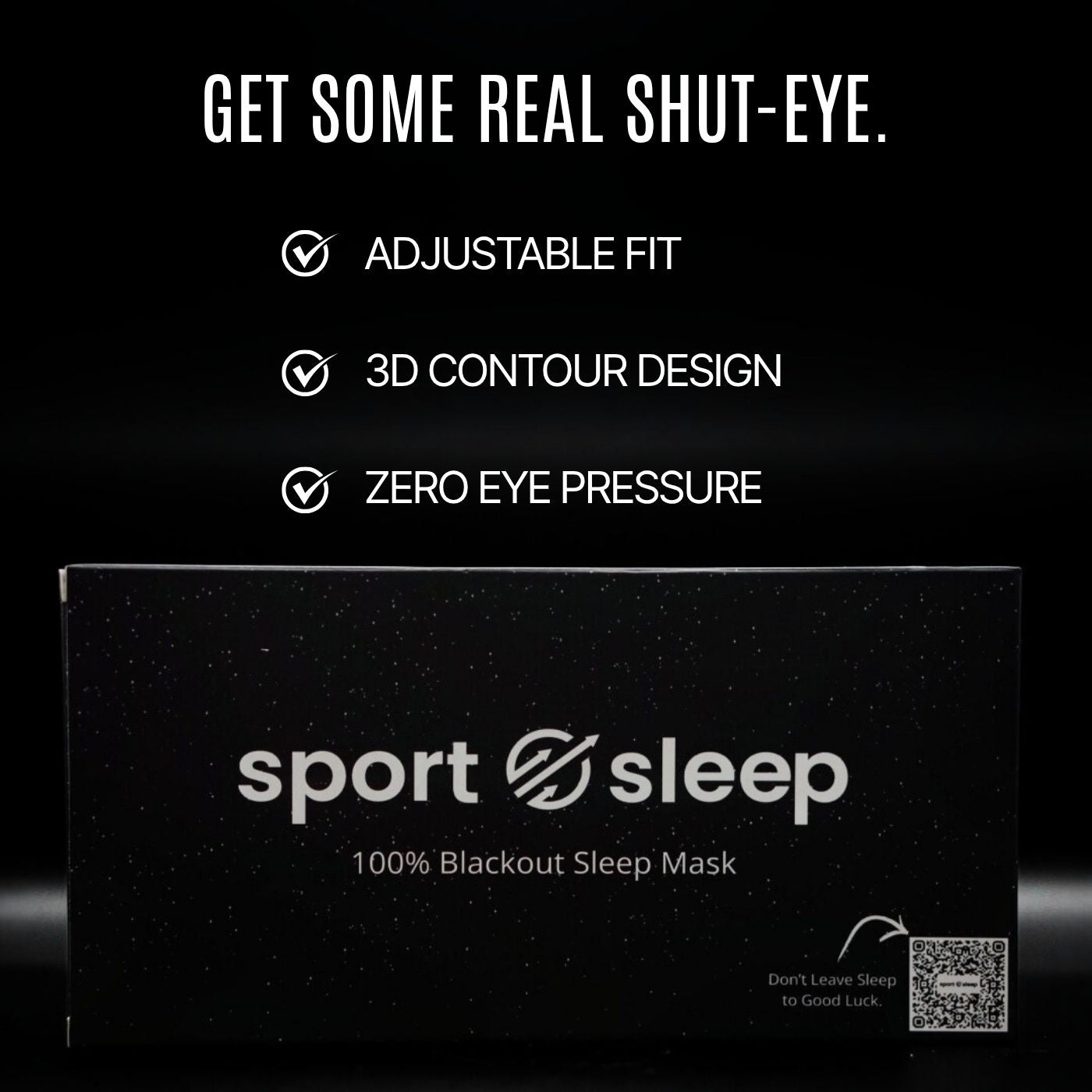 Sport Sleep 100% Blackout Mask