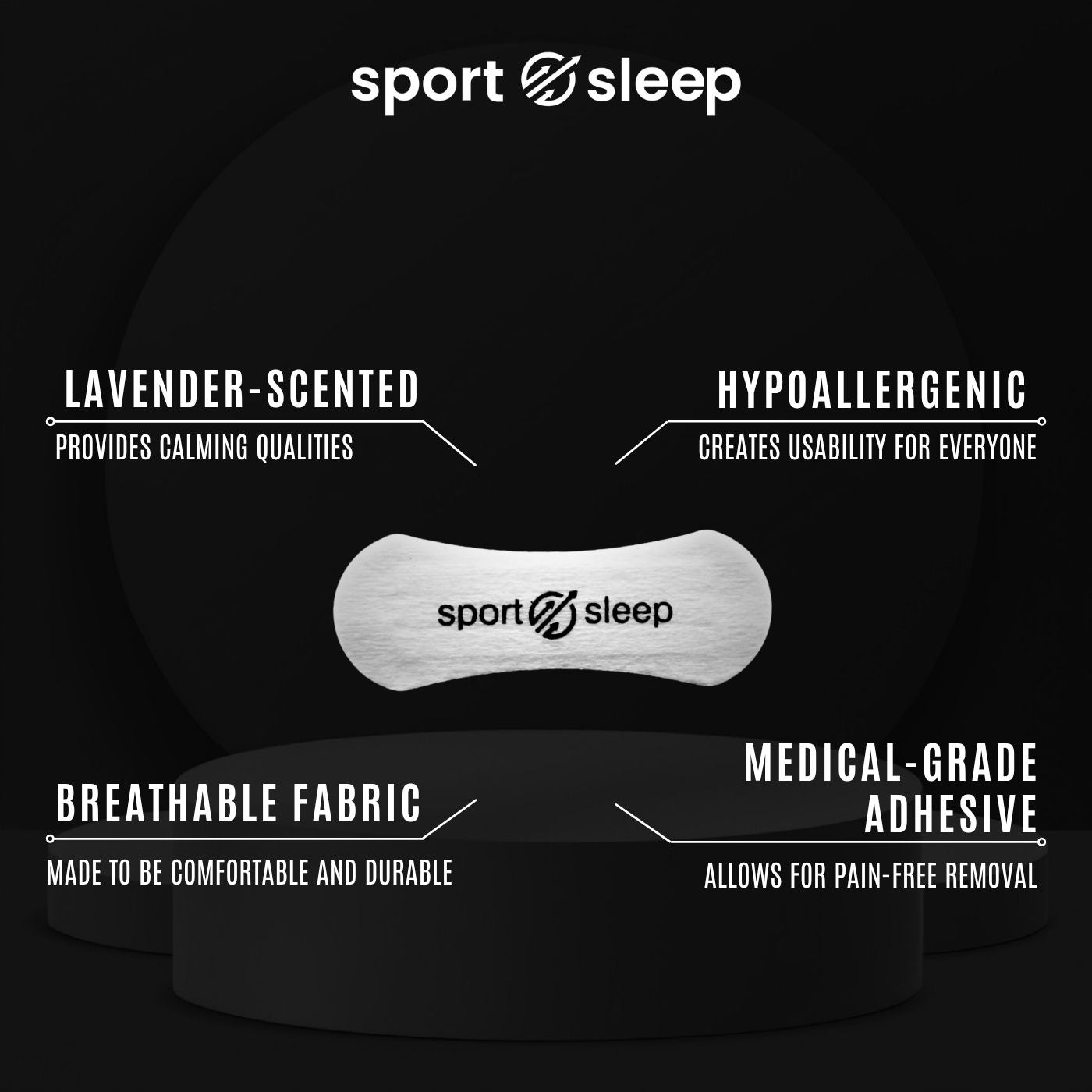 Sport Sleep Lavender Nose Strip