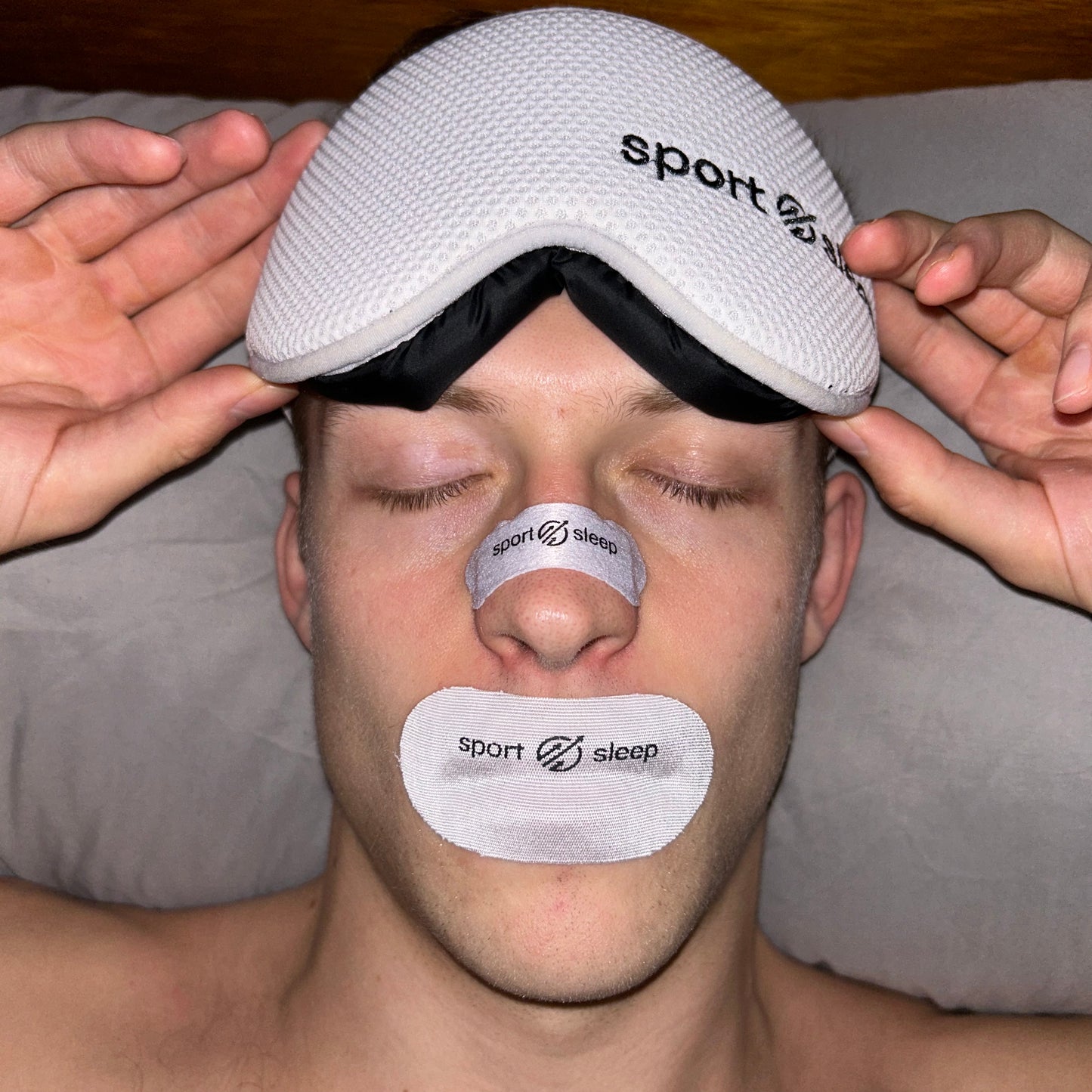 *NEW PRODUCT BUNDLE* 6 Month Supply of Nose Strips + Mouth Tape, Sleep Mask + Tin (OUR BEST DEAL OF THE YEAR, OVER 50% OFF)