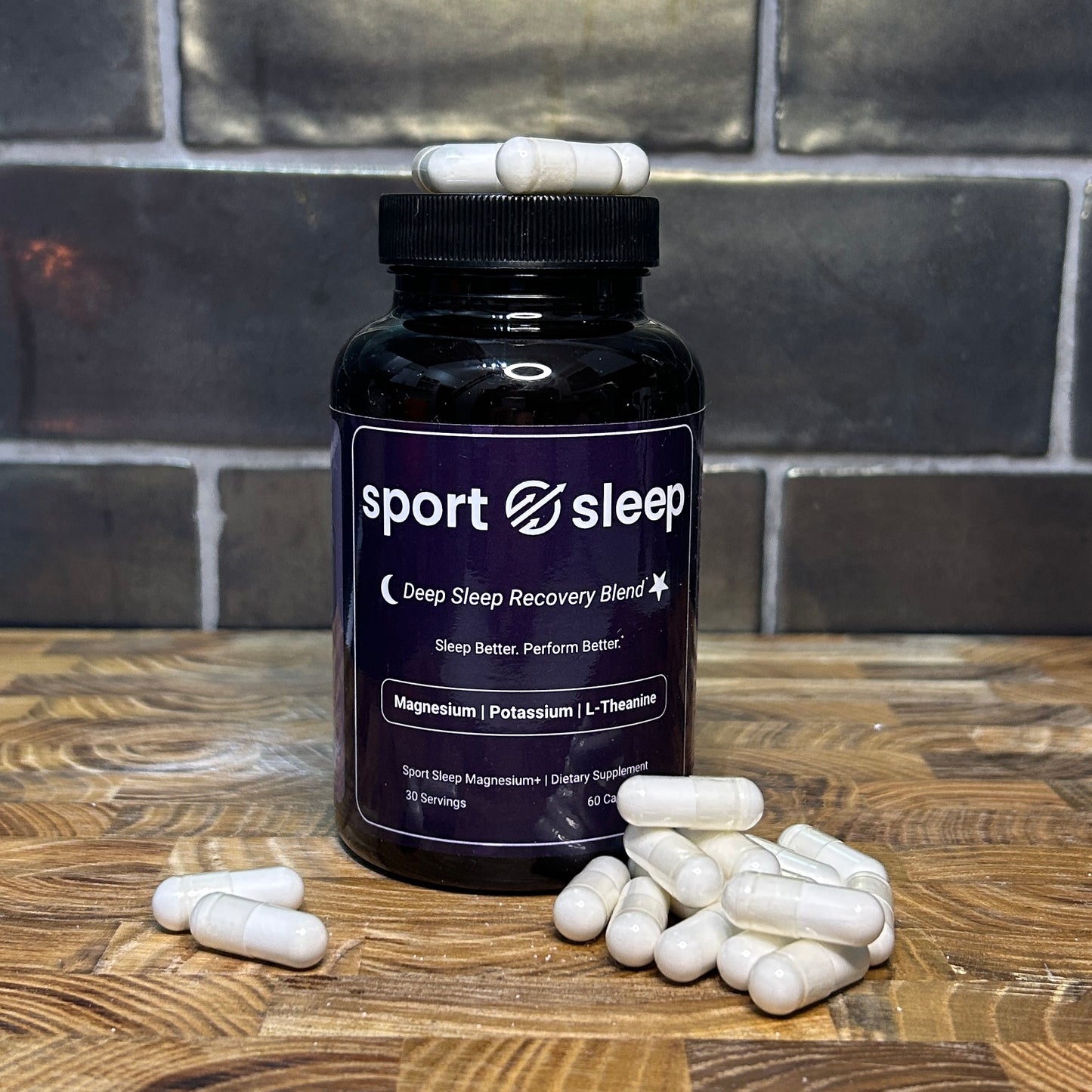 Sport Sleep Magnesium + L-Theanine and Potassium